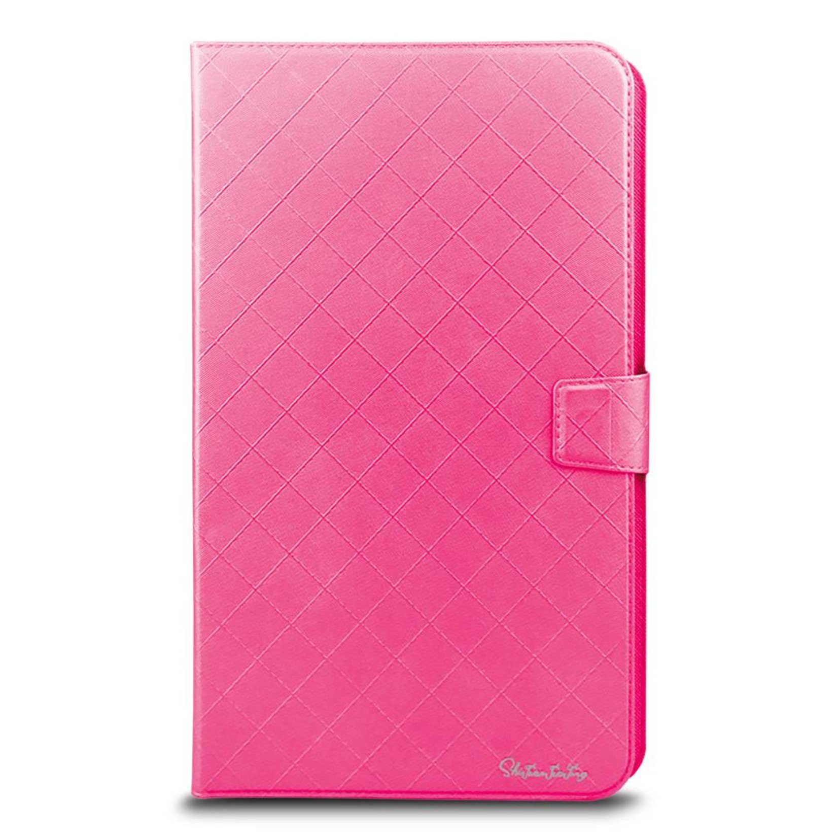 Universal 10 inch Tablet Diamond Pattern PU Leather Wallet Case with 2 Credit Card Slots