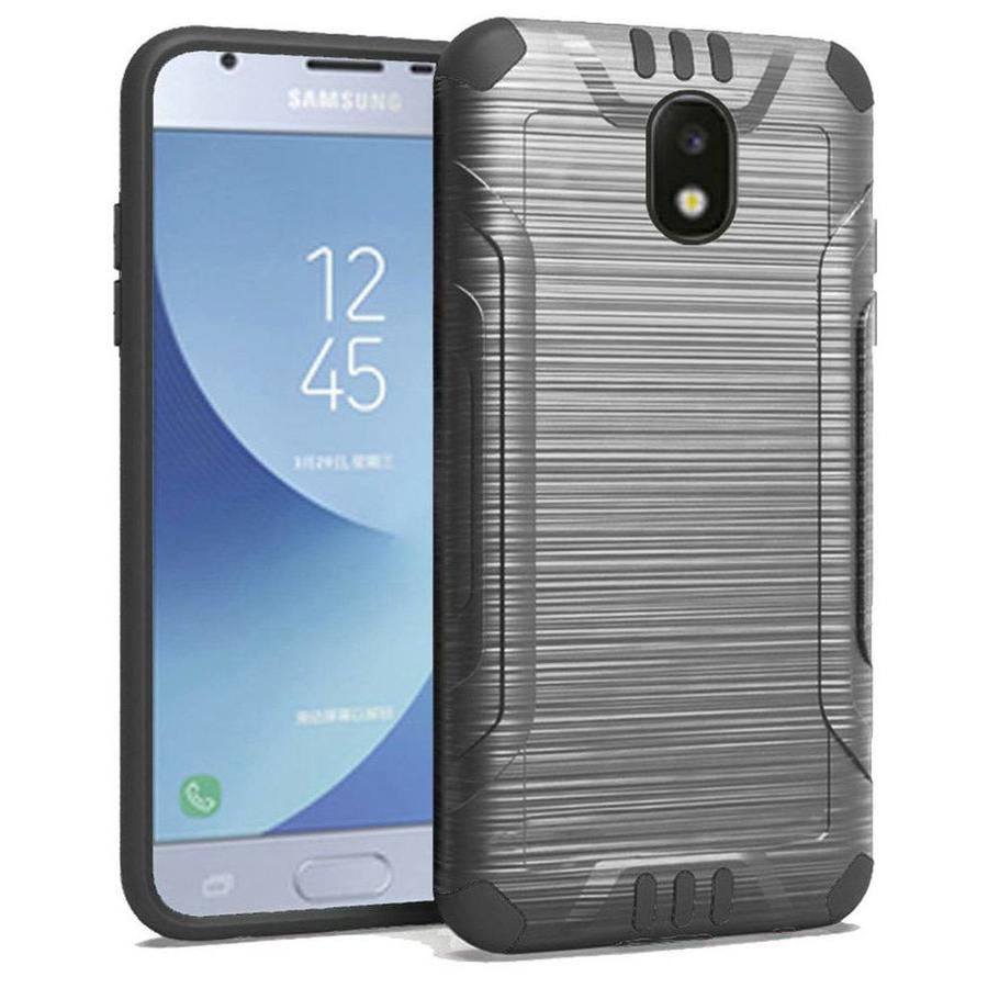 Slim Armor Metallic Design Case For Galaxy J3 Achieve (2018)