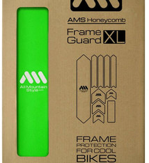 All Mountain Style Extra Honeycomb Frame Guard, Green/White