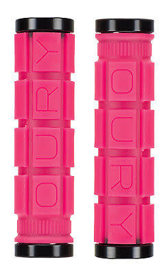 OURY Oury Lock-On Bonus Pack Grips - Neon Pink, Lock-On