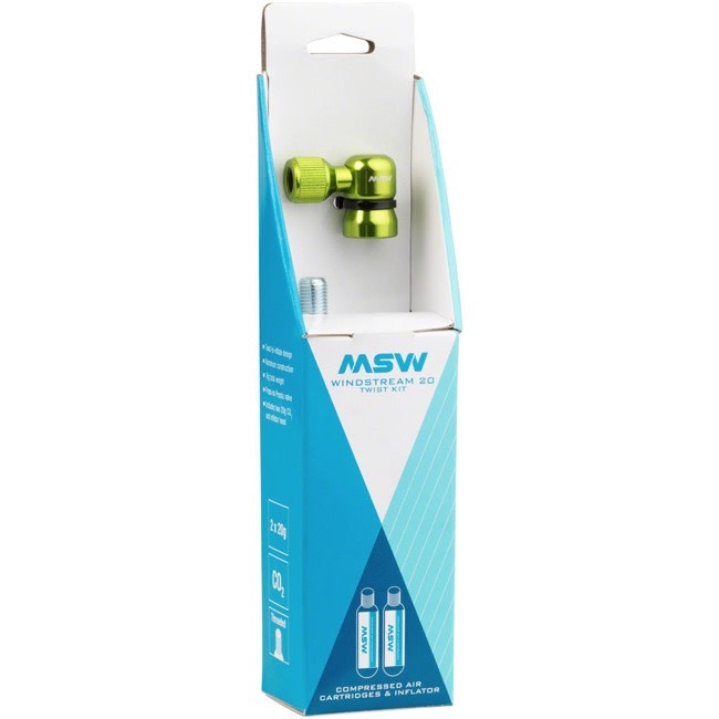 MSW MSW Windstream Twist 20 Kit with one 20g CO2 Cartridge
