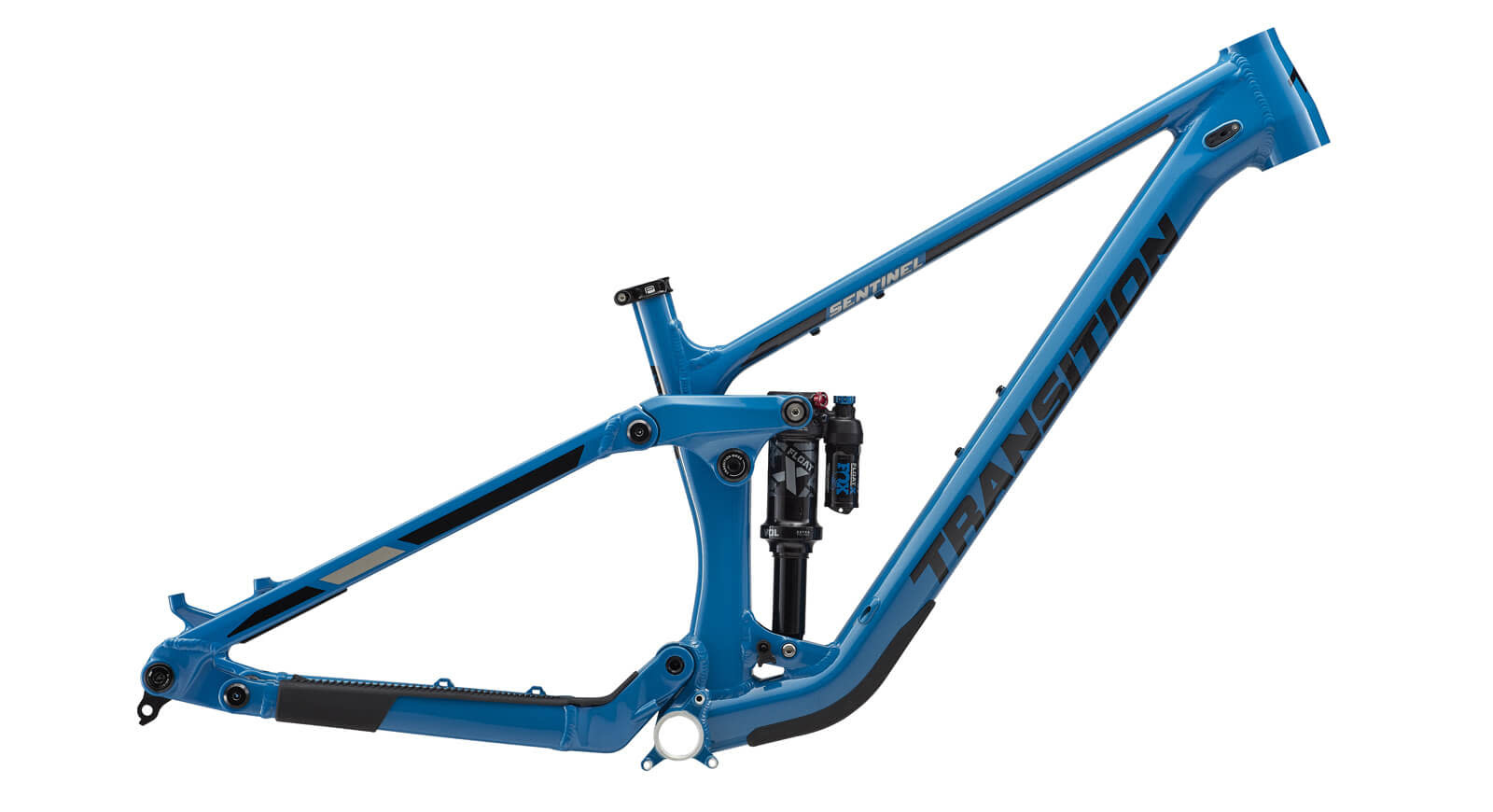 Transition Transition Frameset: Sentinel Alloy (X-Large, Cascade Blue) (no shock)