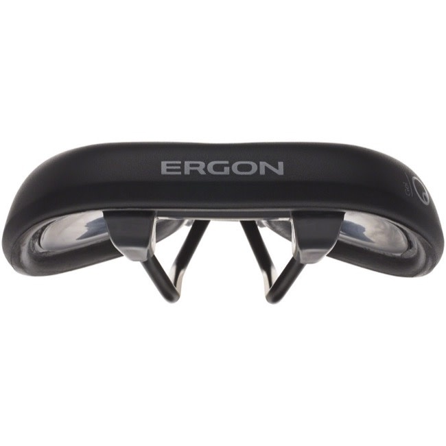 Ergon Ergon ST Gel Saddle - Chromoly, Black, Men's, Small/Medium