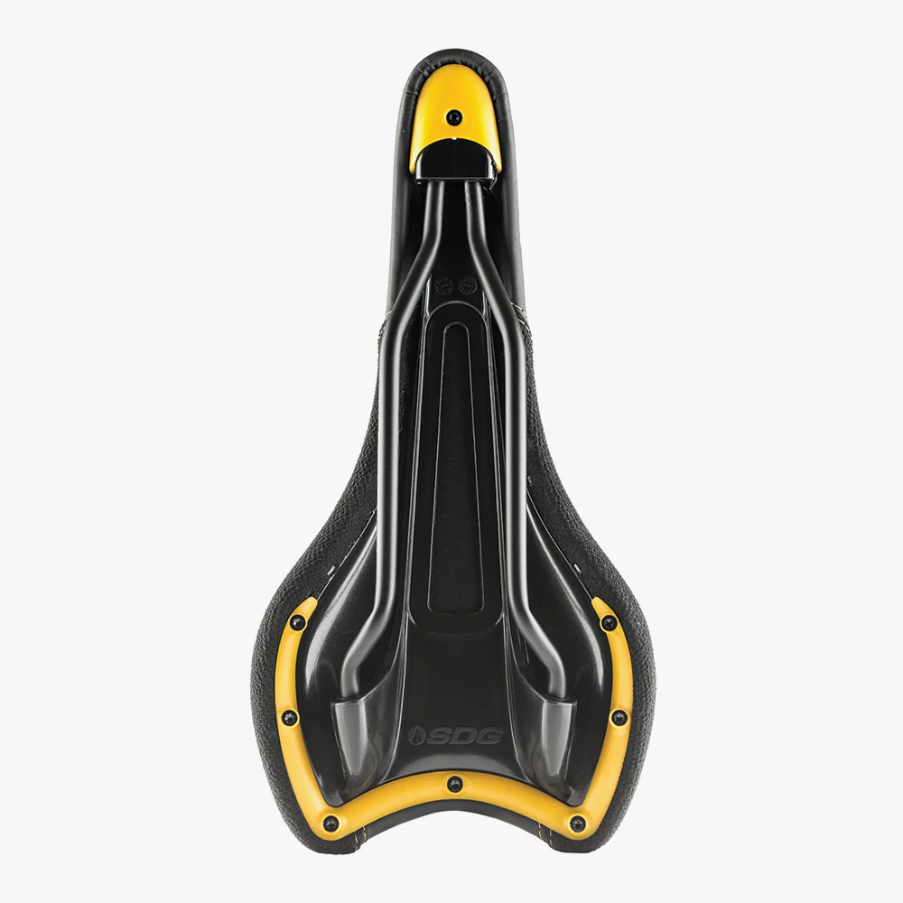 SDG SDG Radar Mtn Saddle, Ti-Alloy Rails - Gold/Black