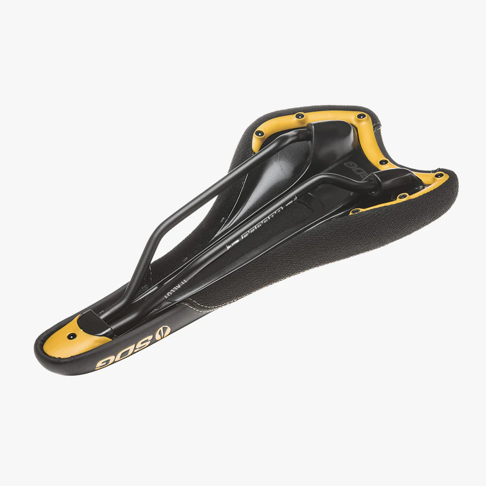 SDG SDG Radar Mtn Saddle, Ti-Alloy Rails - Gold/Black