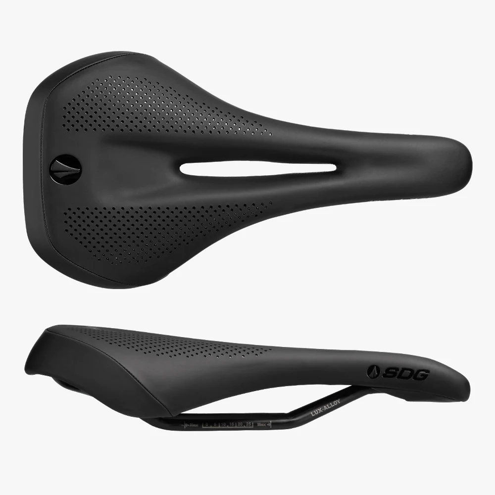 SDG SDG Allure V2 Saddle, Lux-Alloy Rails, Black