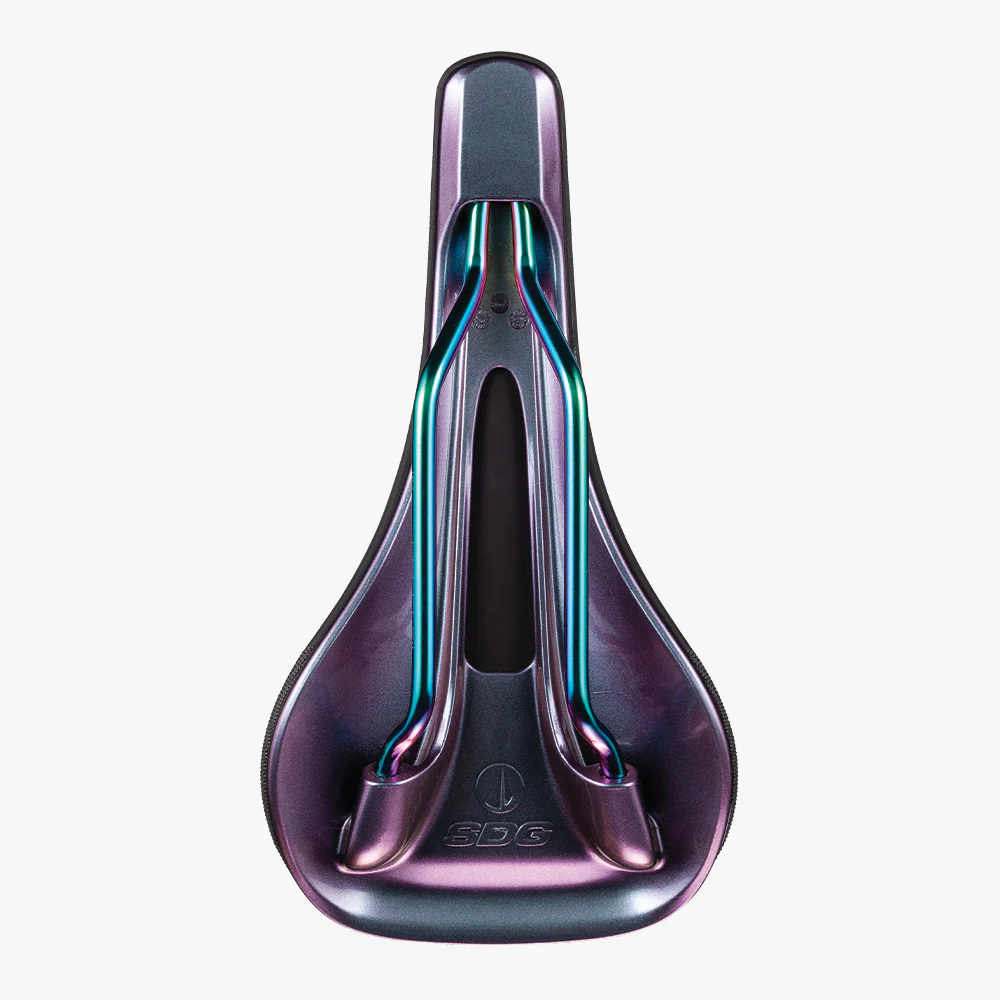 SDG SDG Bel-Air V3 Saddle, Lux Rails, Fuel LE, Oil Slick