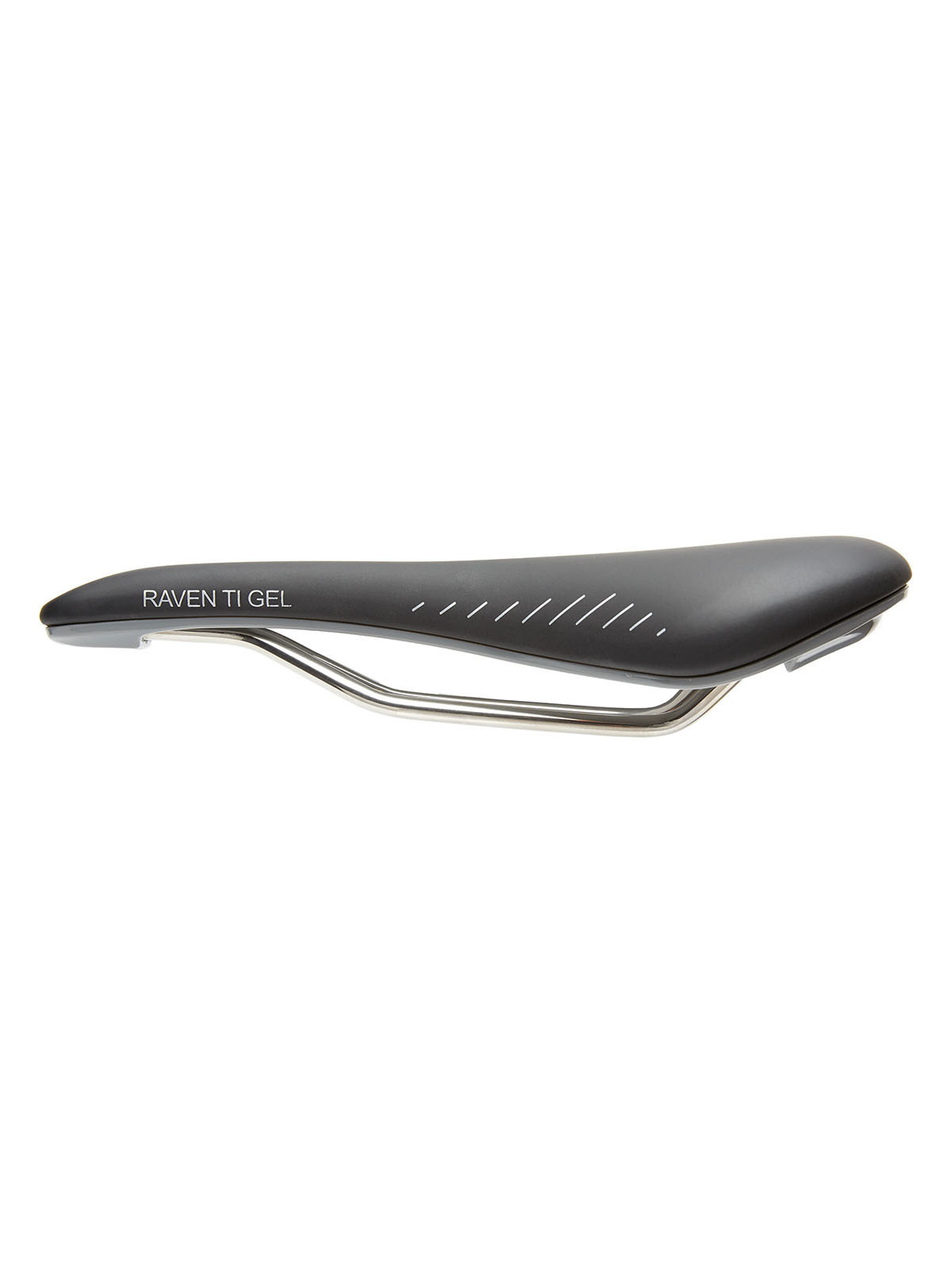 Terry Terry Raven Ti Gel Saddle - Titanium, Black