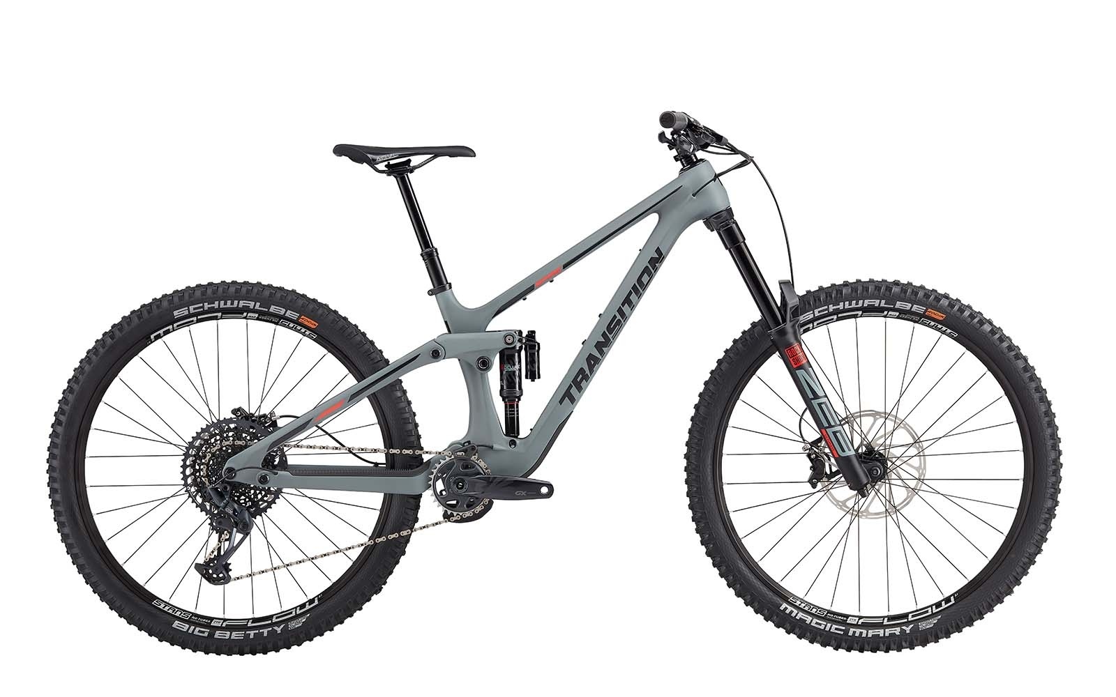 Transition Transition Spire Carbon GX (Small, Primer Grey) - (TRP & 2023 Rockshox)