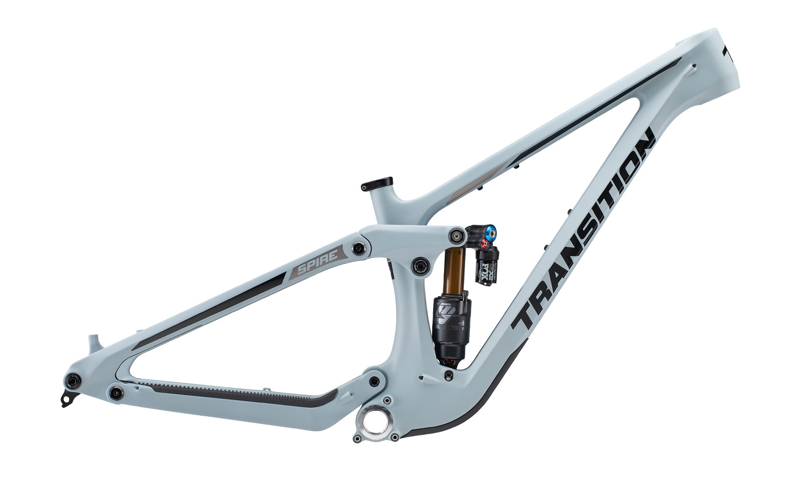 Transition Transition Frameset: Spire Carbon (X-Large, Hint of blue)