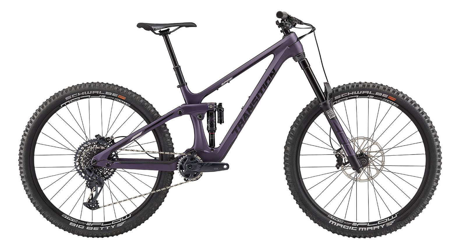 Transition Transition Spire Carbon GX (X-Large, Huckleberry) TRP Brakes & new Rock Shox Ultimate (ZEB A2, S.delux C1)