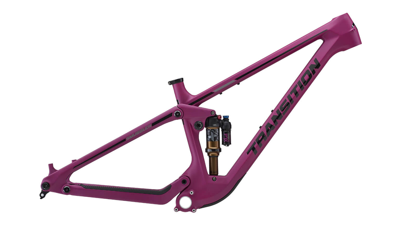 Transition Transition Frameset: Smuggler Carbon (Large, Orchid)