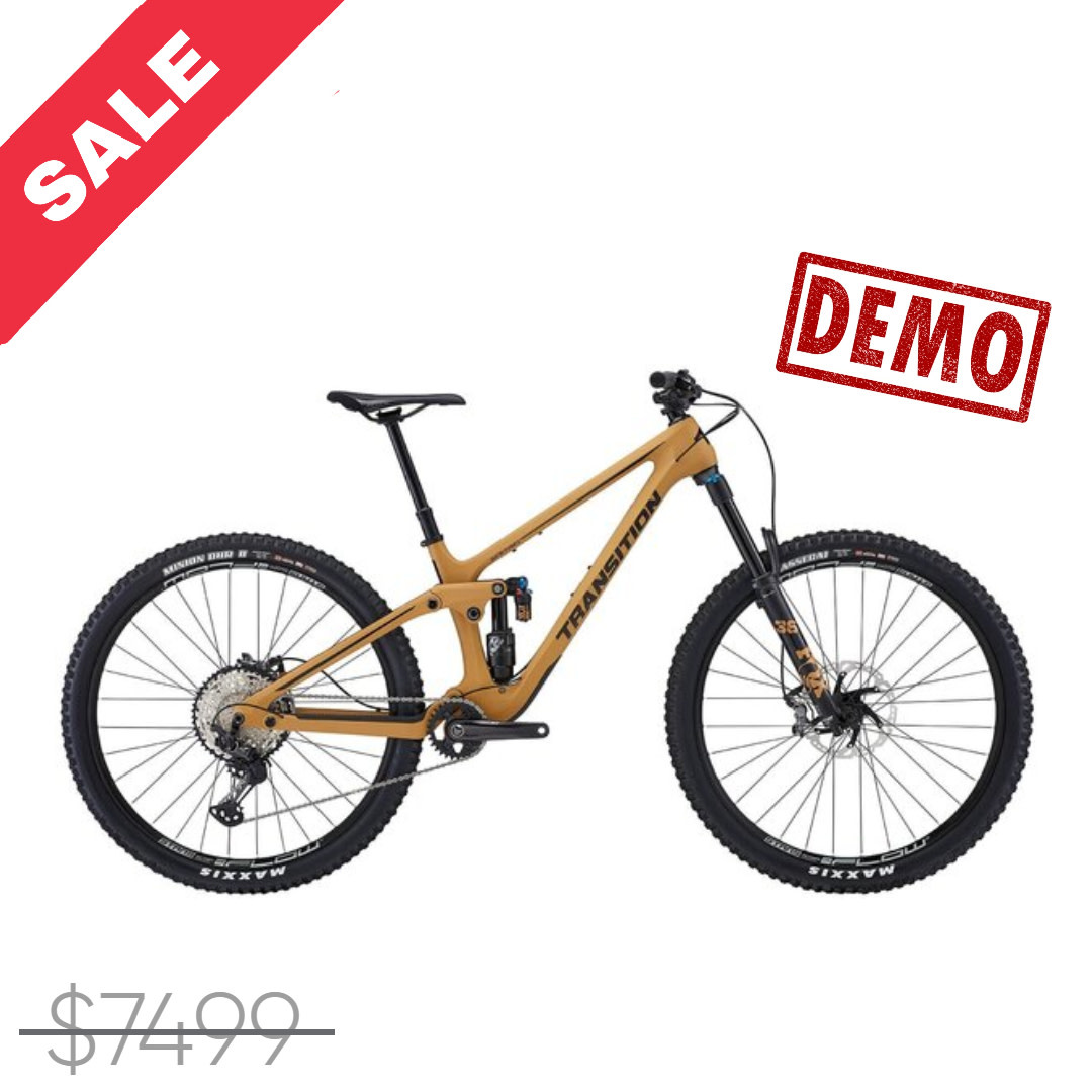 Transition SALE Transition Sentinel Carbon X01 (Large,Loam Gold) DEMO