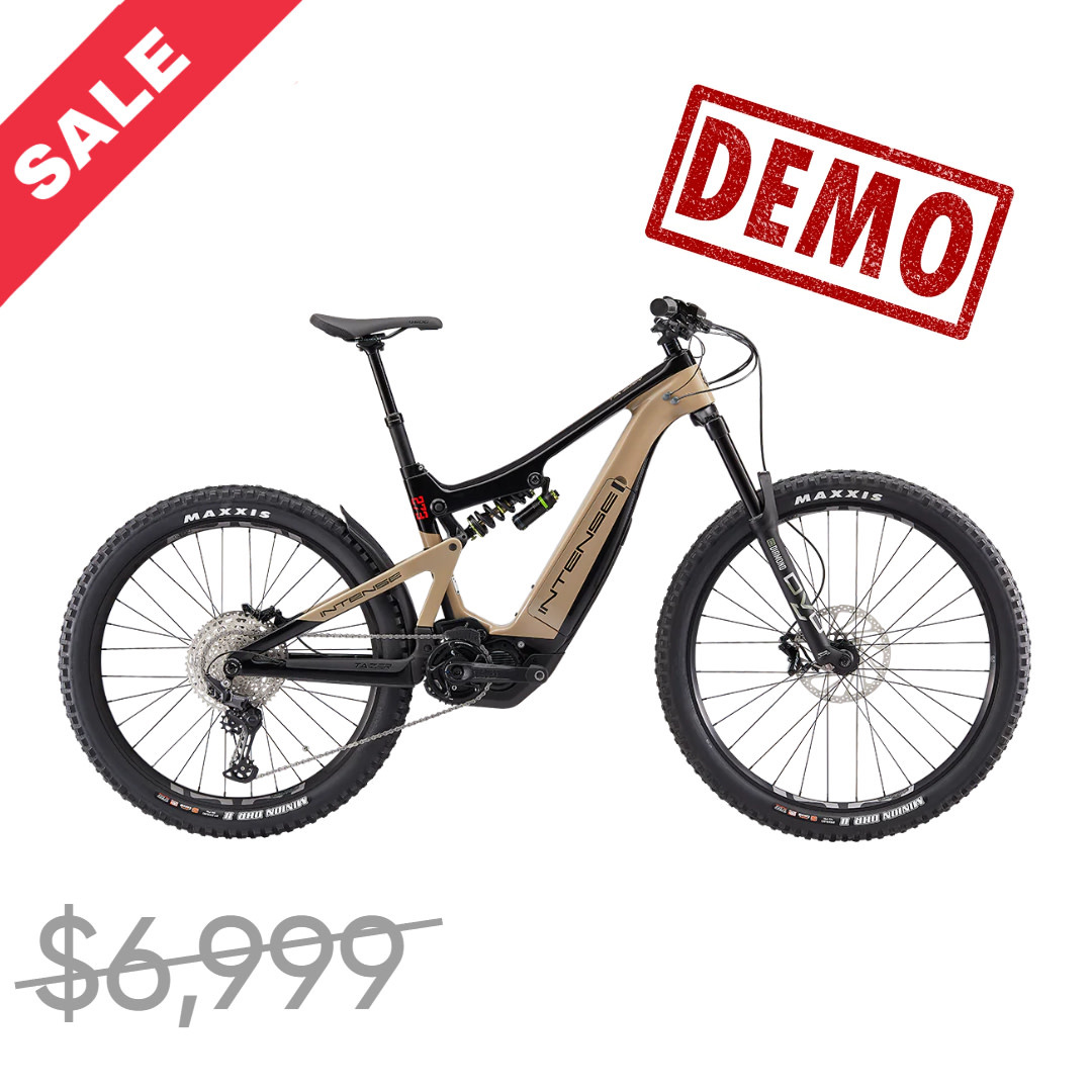 Intense SALE Intense Tazer E-bike, DVO Expert  (Medium , tan/black) DEMO