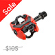 iSSi SALE iSSi Flash III Pedals - Dual Sided Clipless, Aluminum, 9/16", Lava