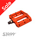 SALE EVO, Tenacy, Platform Pedals Body: Nylon Spindle: CR-MO p/16th, ORANGE