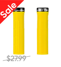 Deity Components SALE DEITY KNUCKLEDUSTER GRIPS - YELLOW