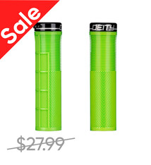 Deity Components SALE DEITY KNUCKLEDUSTER GRIPS - GREEN