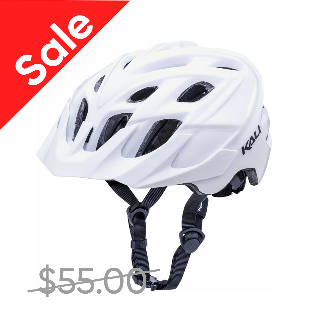 Kali Protectives SALE Kali Protectives Chakra Solo Helmet - Solid White, Small/Medium