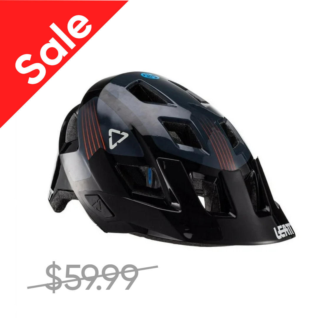 Leatt SALE Leatt, MTB AllMtn 1.0 Jr, Mountain Helmet, XS, 50 - 54cm, Black