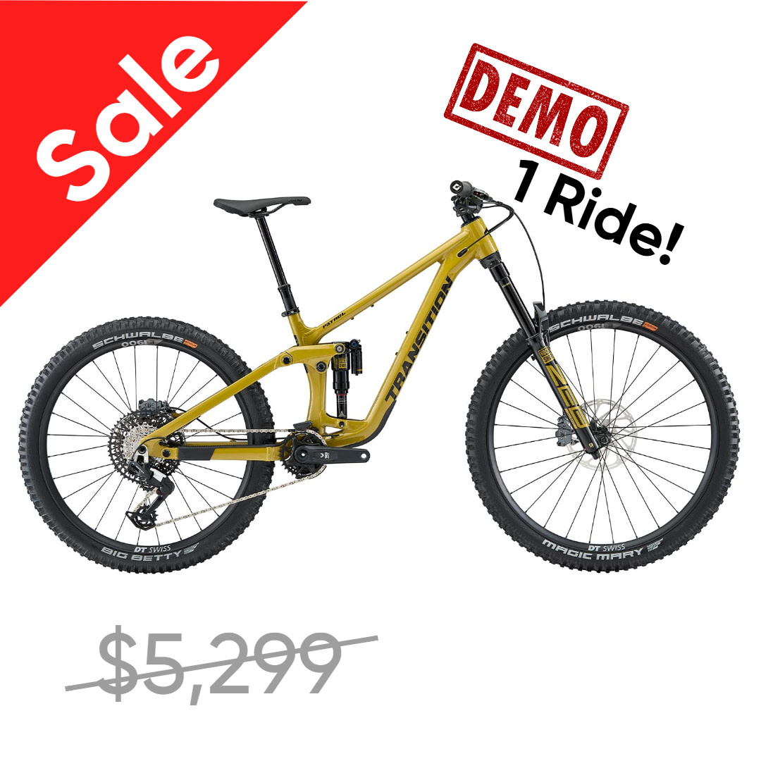 Transition Transition Patrol Alloy Eagle90 (Medium, Electrum) DEMO ONLY 1 RIDE!