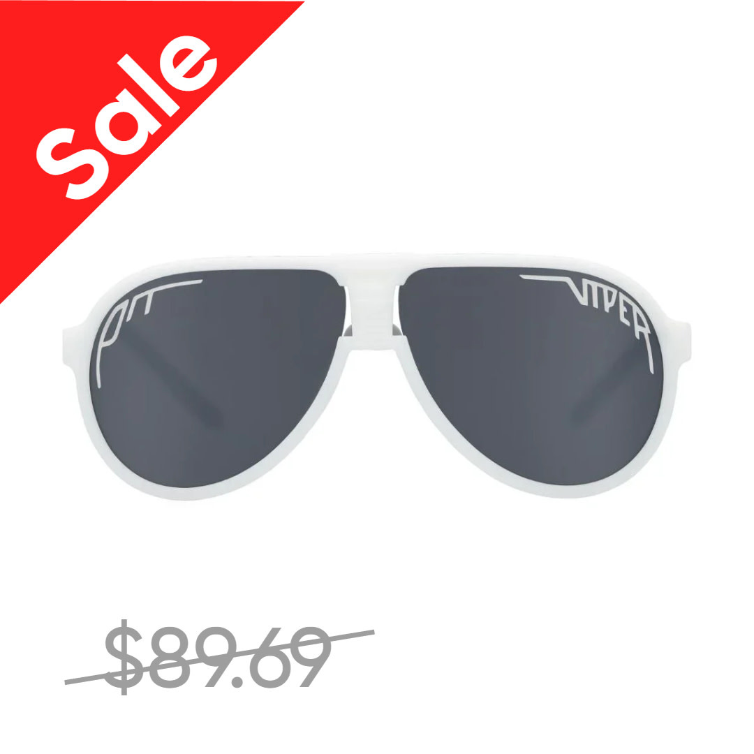 Pit Viper Pit Viper The Miami Nights Polarized  Silver Jethawk Eyewear Sale