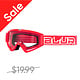 Blur Blur B-Zero Goggle, Red , Clear Lens BLACK FRIDAY SALE