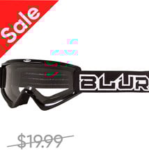Blur Blur B-Zero Goggle, Black, Clear Lens BLACK FRIDAY SALE