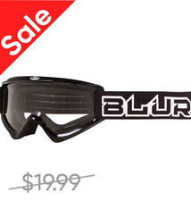 Blur Blur B-Zero Goggle, Black, Clear Lens WINTER CLEARANCE SALE