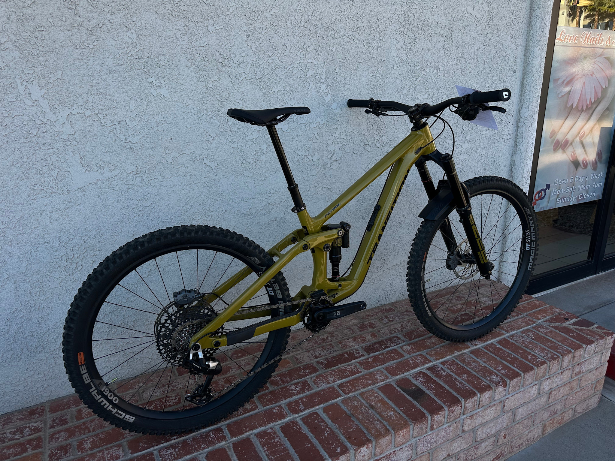 Transition Transition Patrol Alloy Eagle90 (Medium, Electrum) DEMO ONLY 1 RIDE!