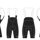 Hyperthreads custom venture bibs mens (small, black)