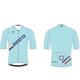 Hyperthreads custom hyperpro jersey Mens (Large, Hint blue/horizontal letters)