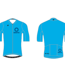 Hyperthreads custom hyperpro jersey Womens (Medium light blue/navy logo)