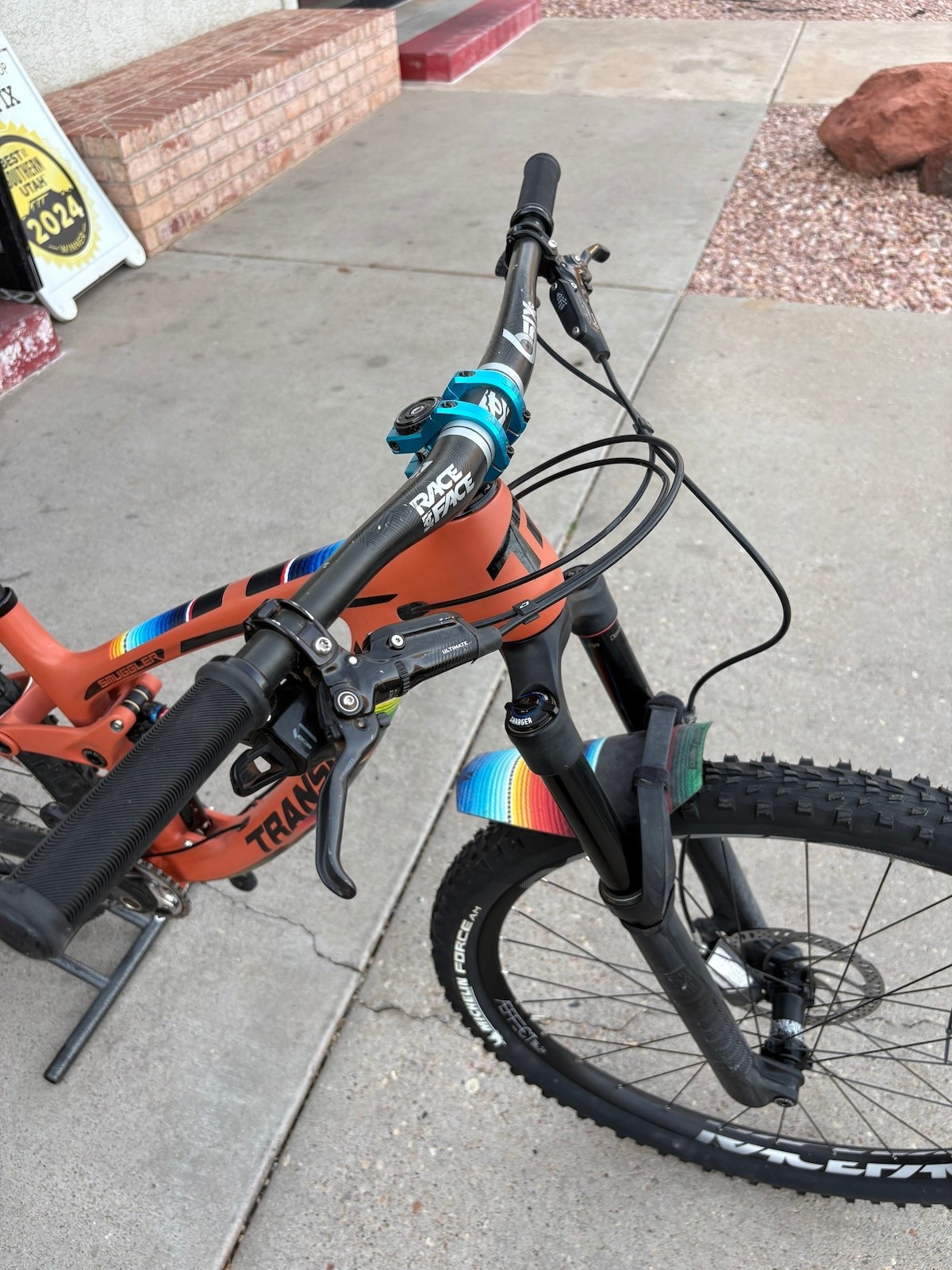 Transition Custom Built 2020 Transition Smuggler XX1 | (Small, Sunset Orange)