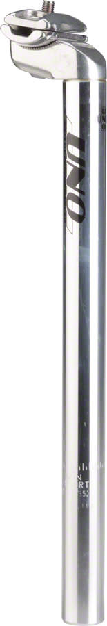 Kalloy Kalloy Uno 602 Seatpost, 26.4 x 350mm, Silver