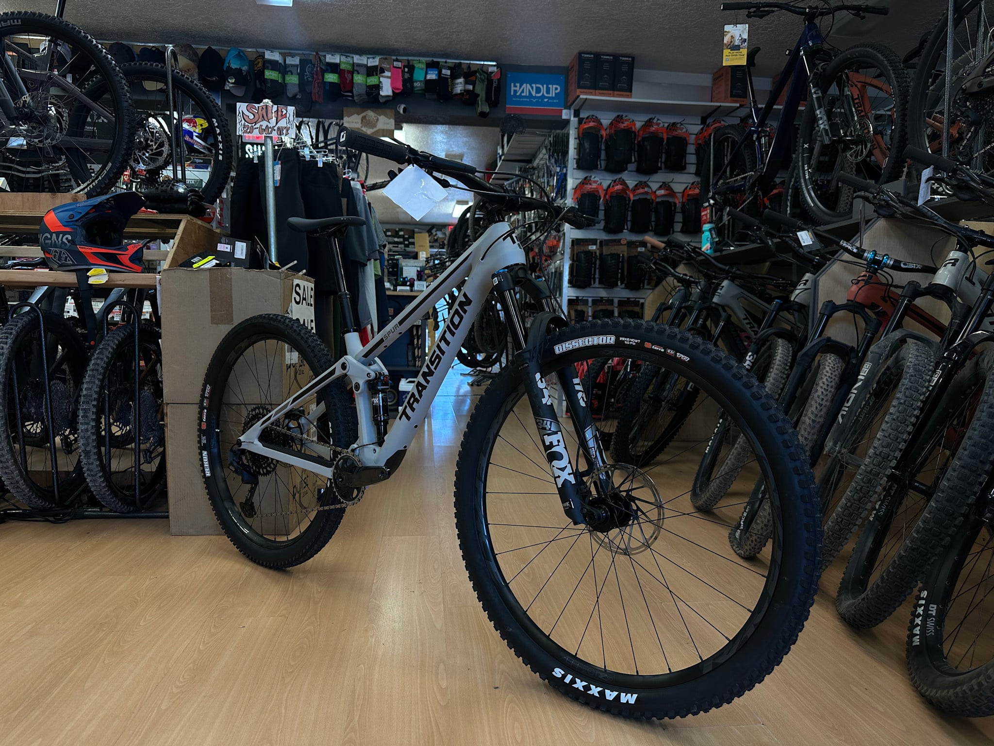 Transition Transition Spur V1 Carbon GX (Small, Hazy Grey) NEW