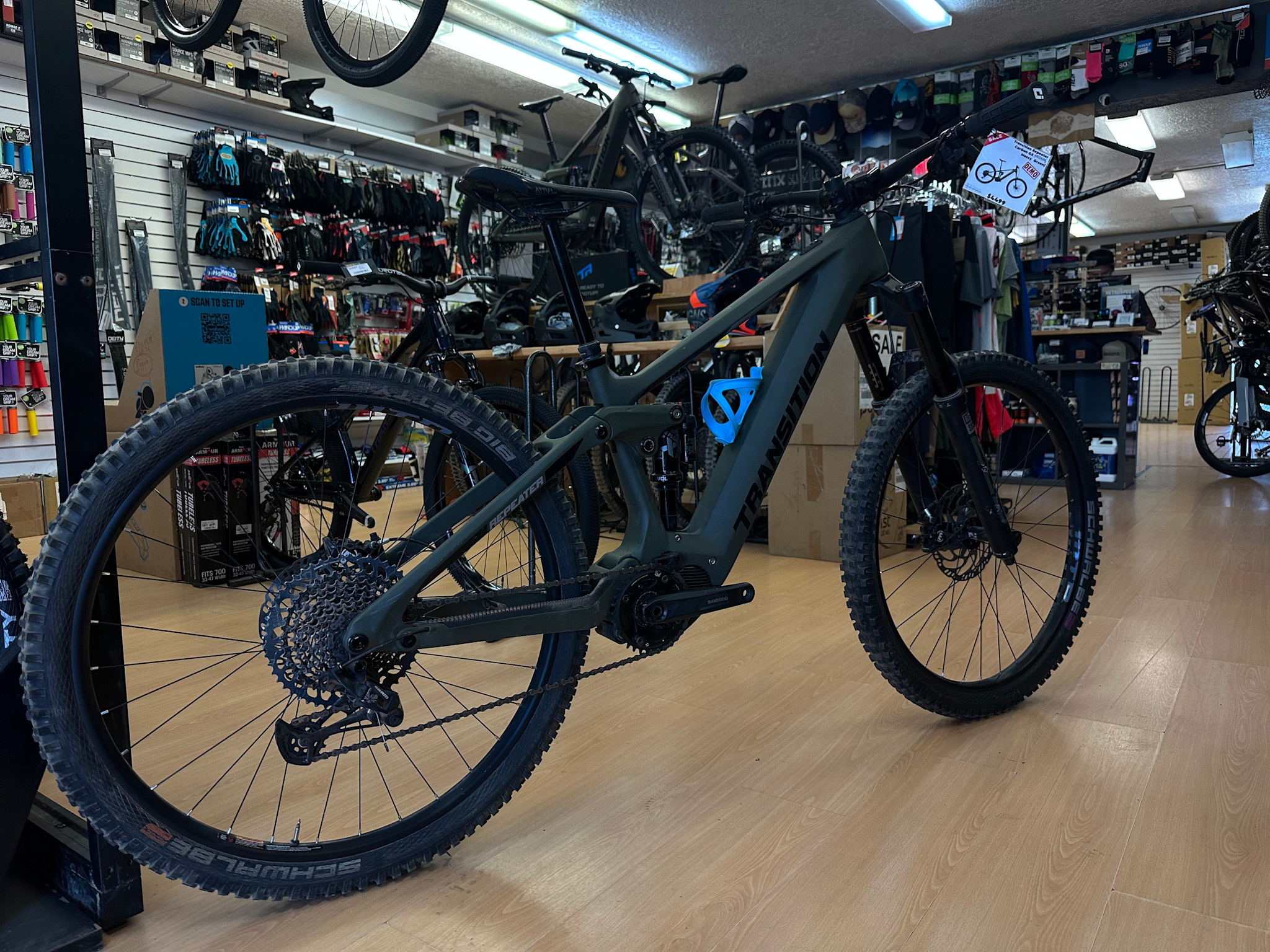 Transition Transition Repeater Carbon NX (Medium, Mossy  Green) DEMO