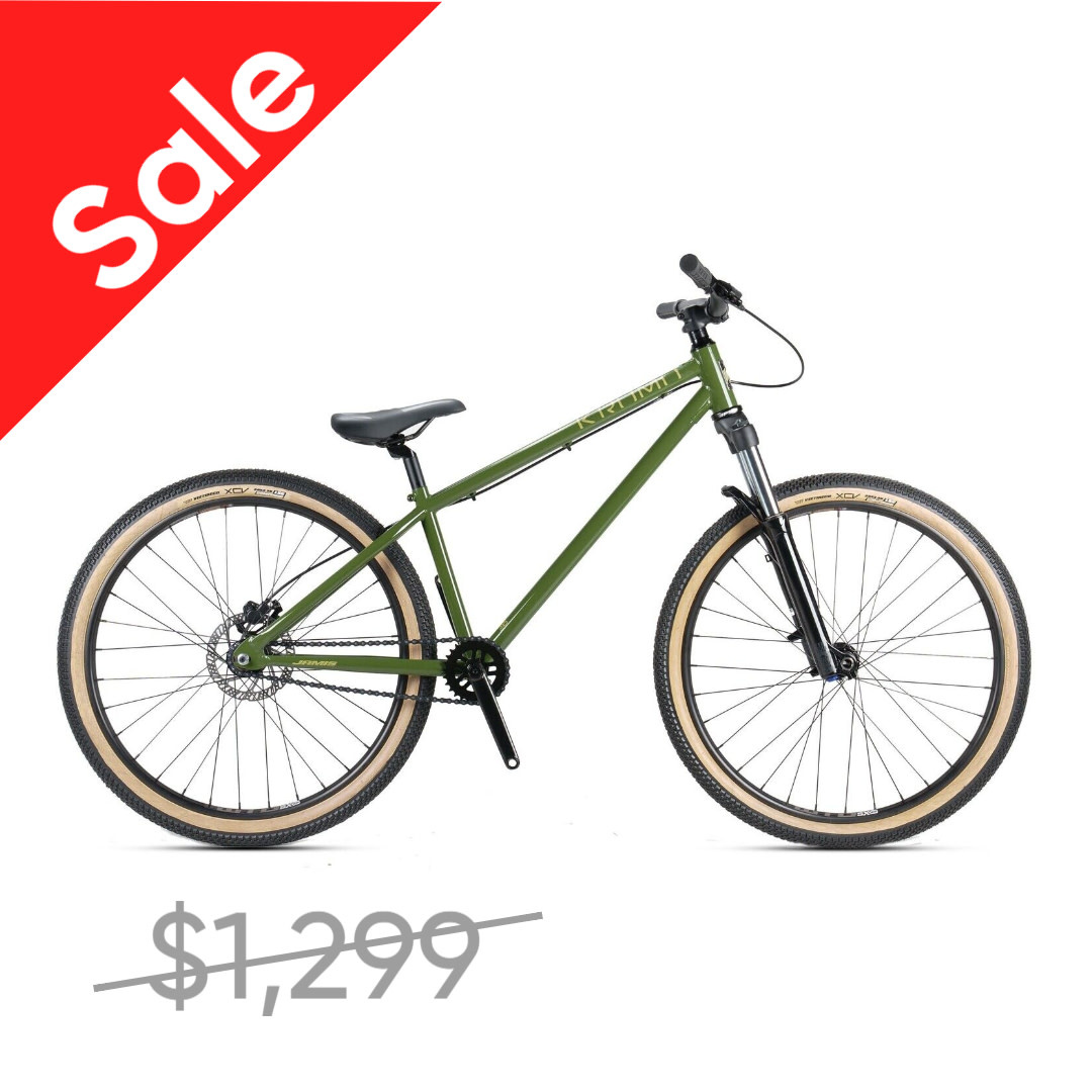 jamis Jamis KROMO 26" Dirt Jumper (Chromoly-Mash Green, Large)