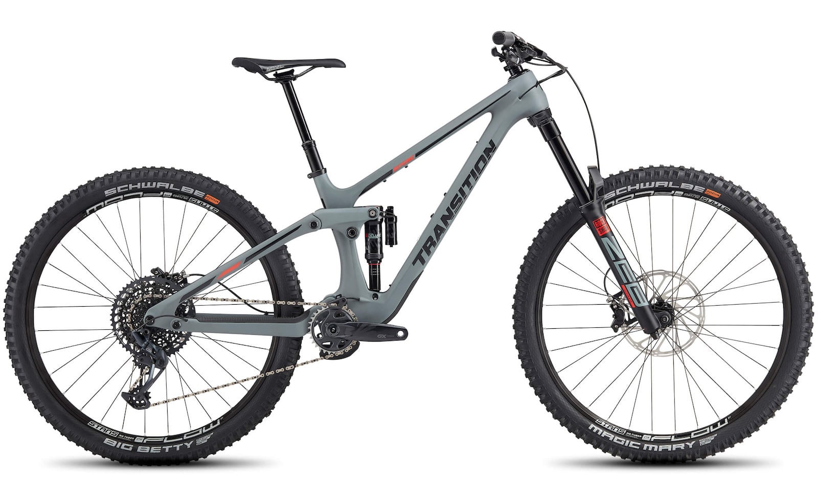 Transition Transition Spire Carbon GX (Medium, Primer Gray) - (TRP brakes & new rockshox)Demo Sale