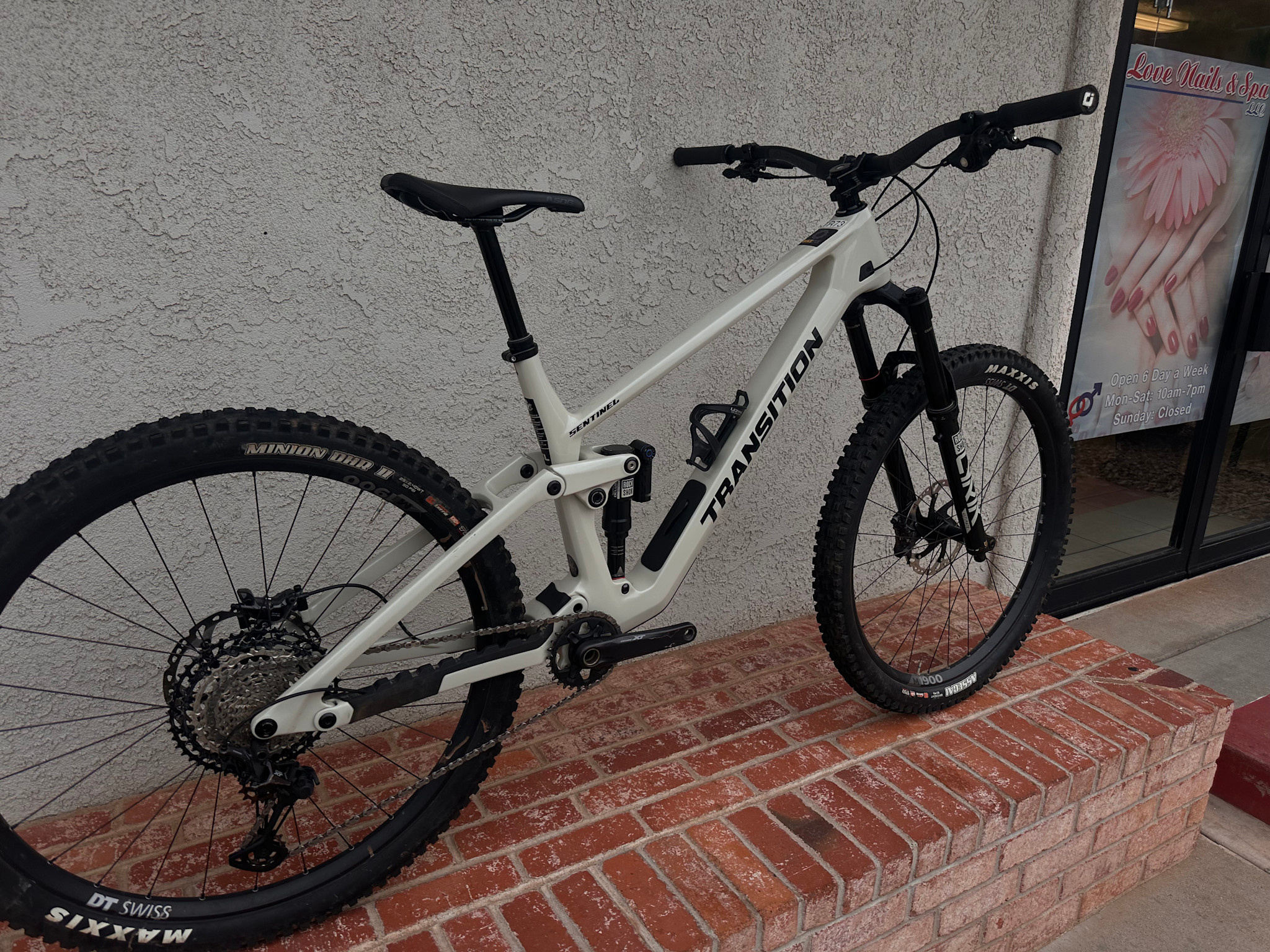 Transition Transition Sentinel V3 Carbon XT (X-Large -Glacier White) DEMO