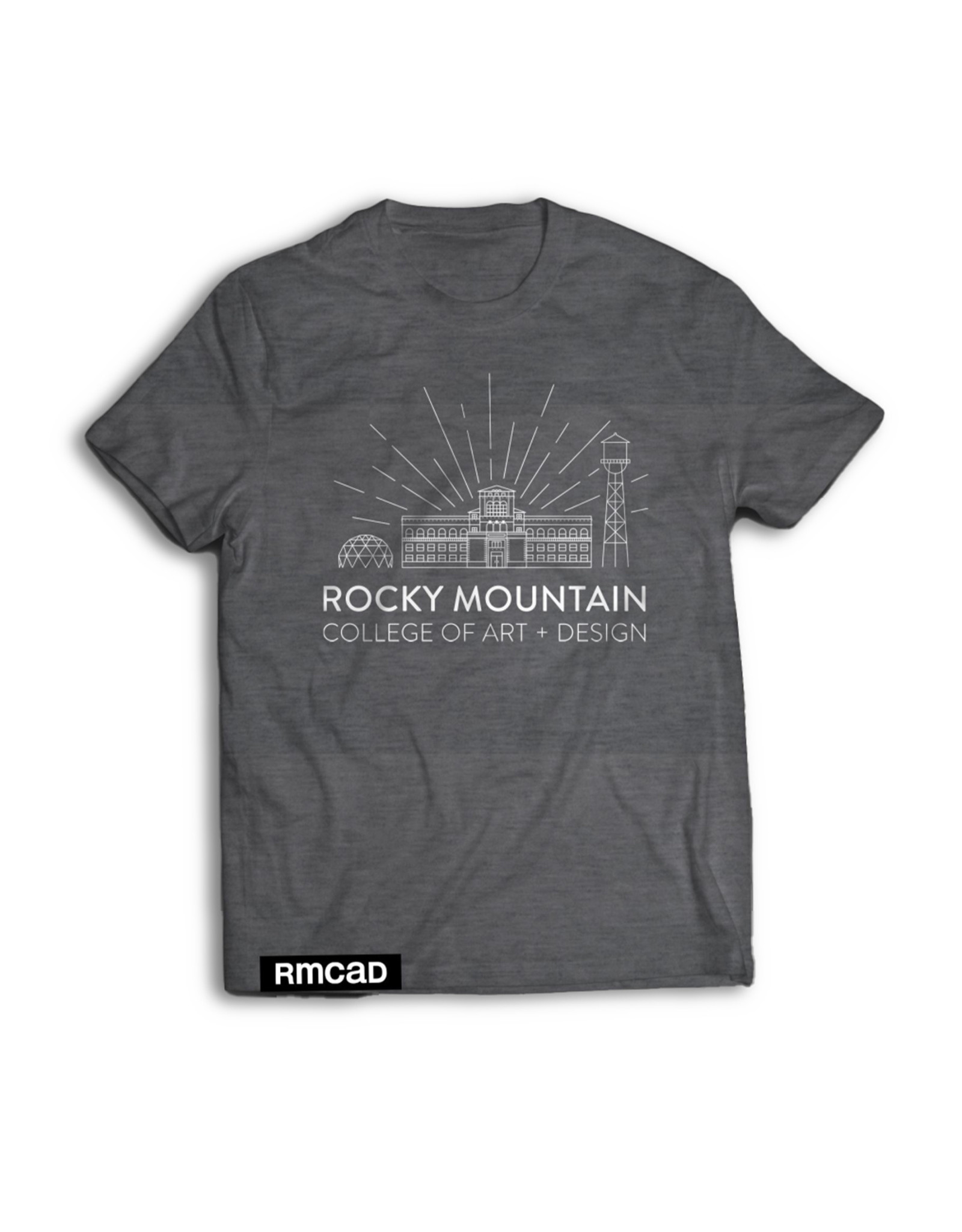 RMCAD Grey Building T-Shirts