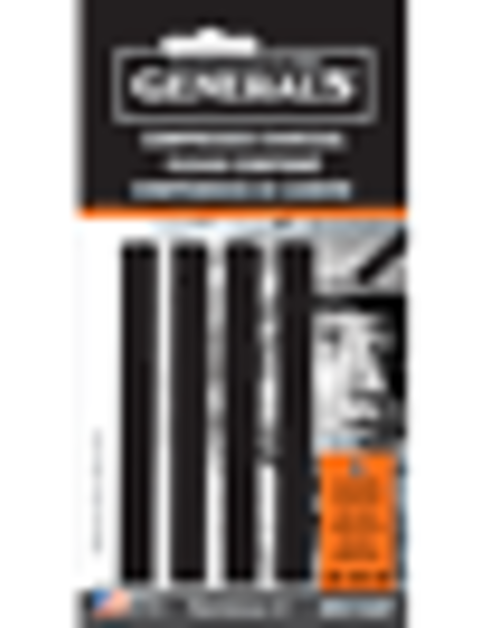 General Pencil General's Compressed Charcoal