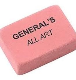 General Pencil General's Pink Eraser Small