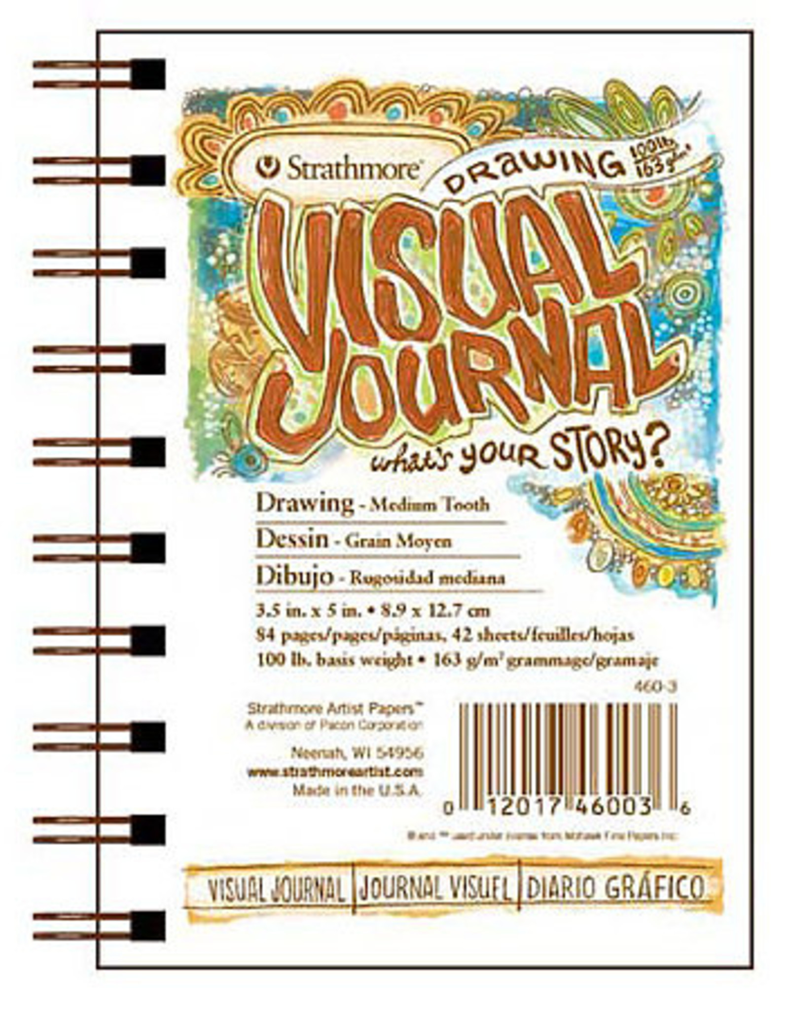 Strathmore Visual Journal Mixed Media 9x12 - Spectrum The RMCAD Store