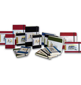 Hand Book Artist Journals, Extra-Large Portrait 8-1/4" x 10-1/2", Vermilion Red