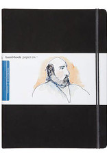 Hand Book Artist Journals, Extra-Large Portrait 8-1/4" x 10-1/2", Black