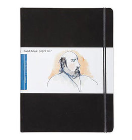 Hand Book Artist Journals, Extra-Large Portrait 8-1/4" x 10-1/2", Black