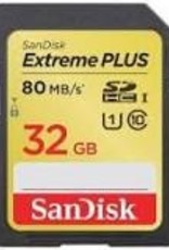 SanDisk SanDisk Flash Memory Card: Extreme Plus 32GB