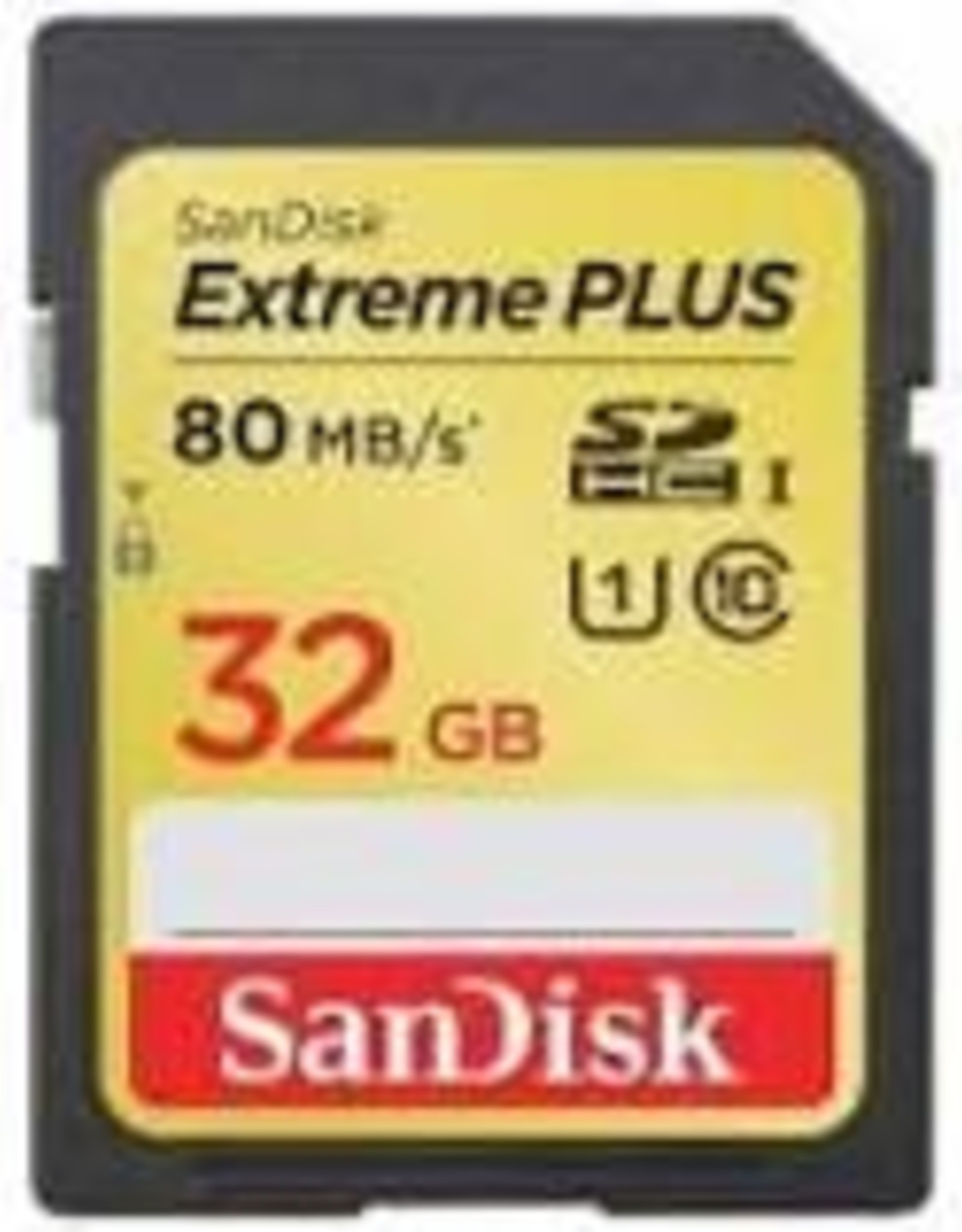 SanDisk SanDisk Flash Memory Card: Extreme Plus 32GB