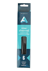 Art Alternatives AA Vine Charcoal Hard 6 Pack